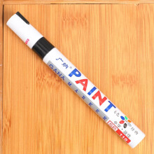 (Yellow) Waterproof Metallic Paint Marker Pens For Car Tyre Tire Tread Rubber Metal