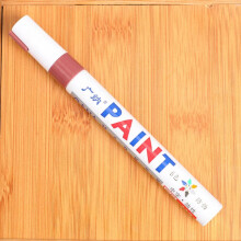 (Brown) Waterproof Metallic Paint Marker Pens For Car Tyre Tire Tread Rubber Metal