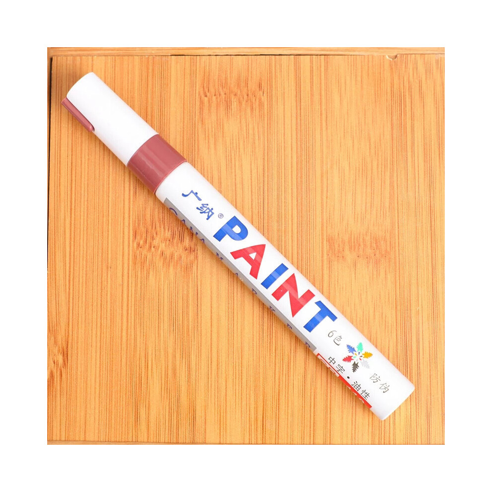 (Brown) Waterproof Permanent Paint Marker Pen For Car Moto Auto Tyre Tire Tread Rubber Brown 413590176794