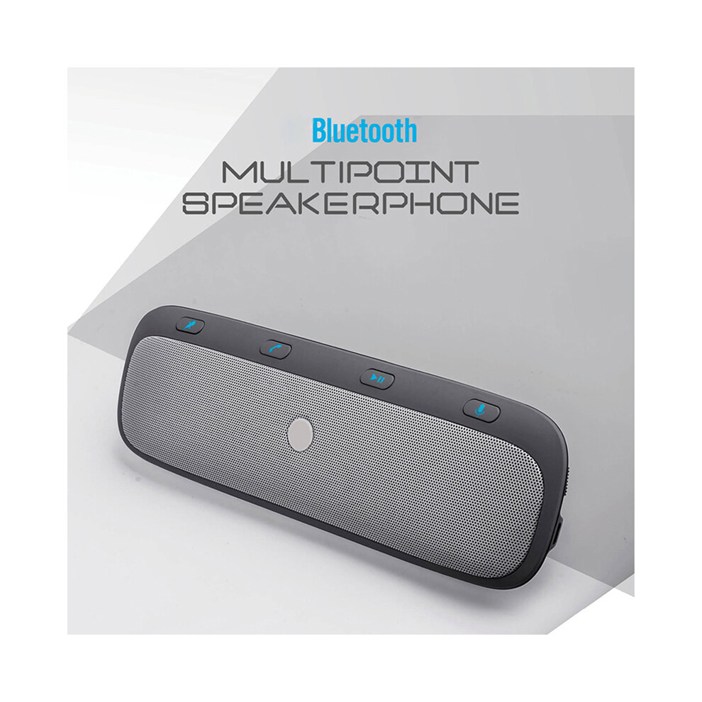Tz900 Wireless Bluetooth Car Kit Sun Visor Handsfree Calling Audio Speaker 110691617071