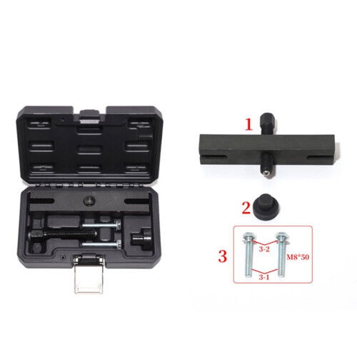 Puller Crankshaft Pulley Tool Carbon Steel Material Comprehensive Tool Kit Engine Code Support for  TDCi 2.0 2