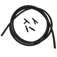 Windshield Wiper Washer Fluid Hose Pipe with TY Connector Kit For Nozzle Pump