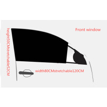 (Front window) 2Pcs Easy Fit Slip-On Window Shades - Privacy & Sun Protection