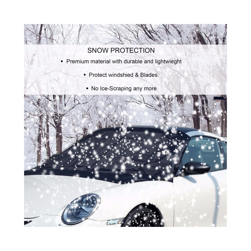 Universal Snow Ice Frost Guard Car Suv Windshield Cover Magnet Shield Rain Shade 110691622150