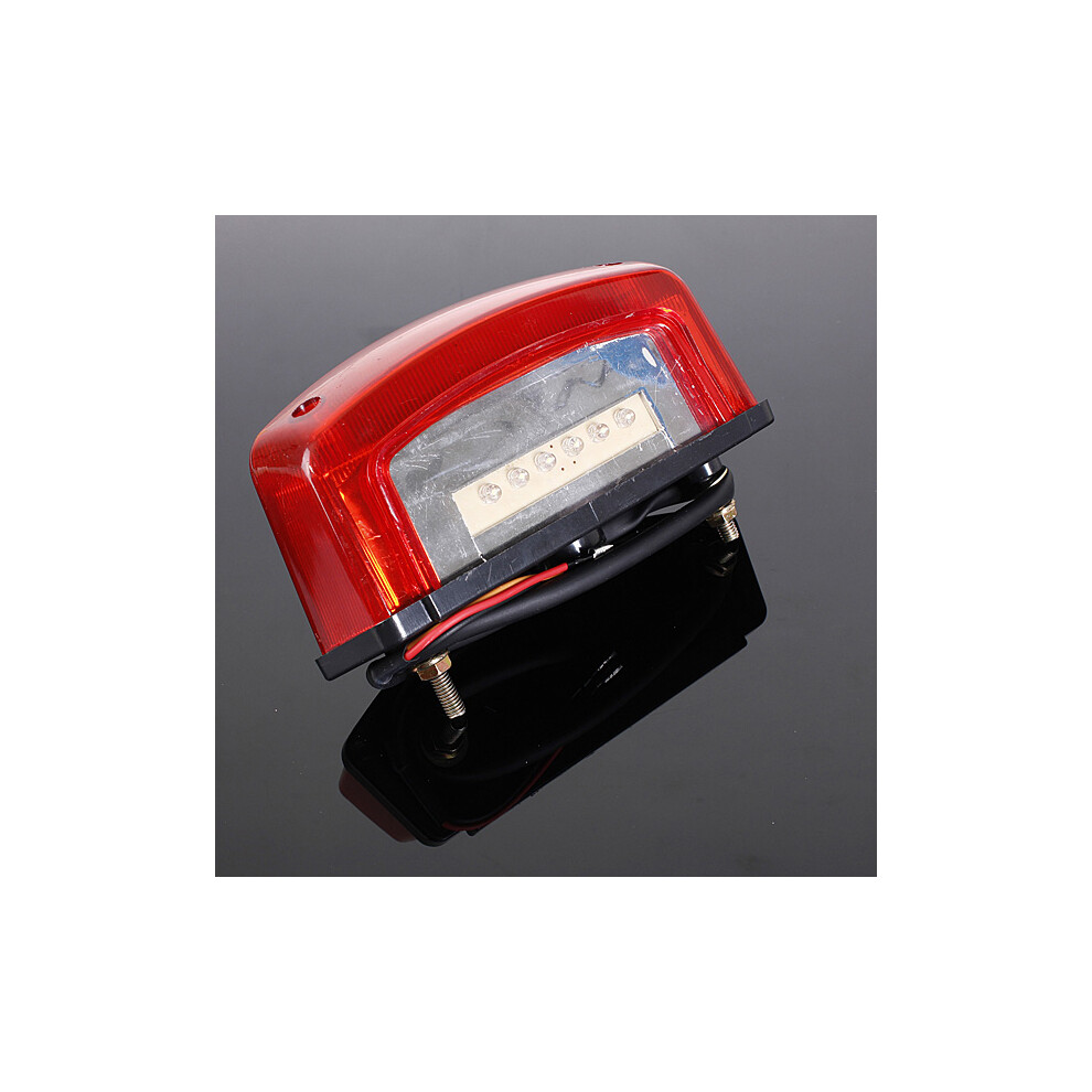 Universal Super Bright 12V Led Motorcycle Tail Brake License Plate Lamp Light 110691622105