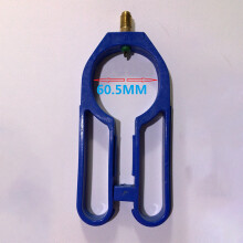 (blue) Auto R134A A/C Refrigeration Gas 2-7/8" Can Side Quick Tap Taper With 1/4" Valve