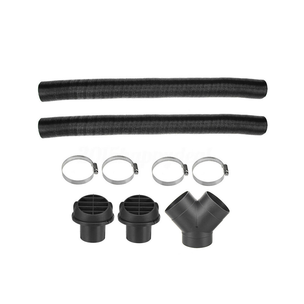 For Webasto Diesel Heater 75Mm Heater Pipe Ducting Y Branch Warm Air Outlet Vent 110691623225