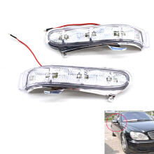 1 Pair Car Side Mirror Blinker Lamp Turn Signal Light for Mercedes Benz W220 99-03 CL S