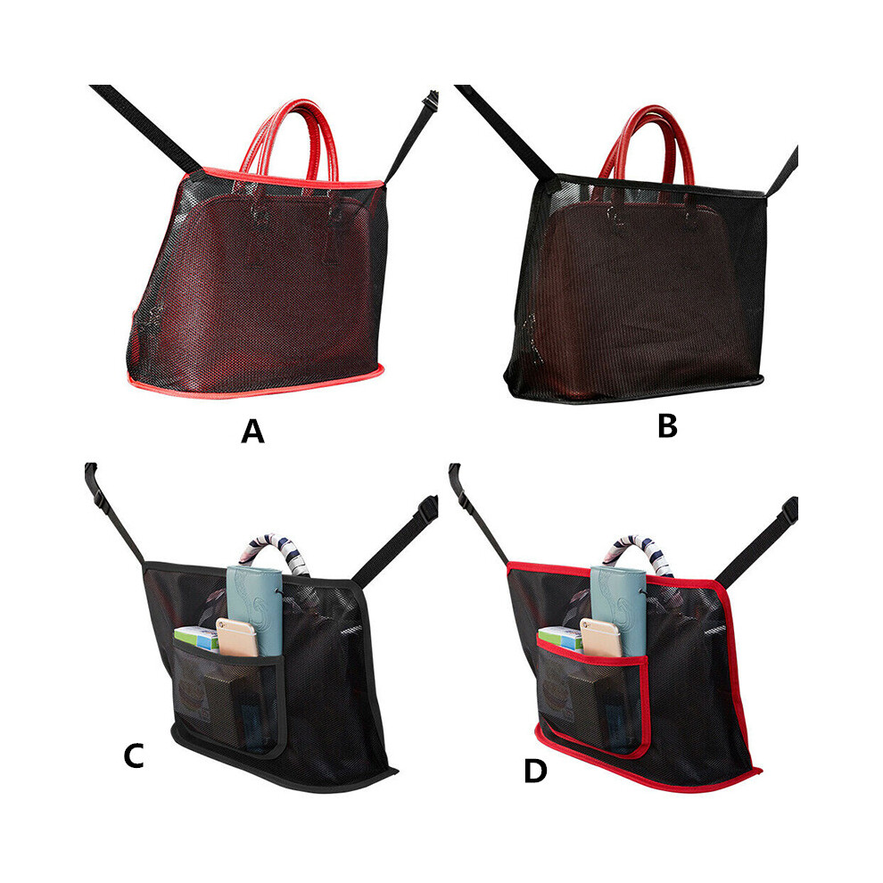 (A) Oxford Cloth Car Seat Back Organizer Holder Travel Mesh Storage Bag Pocket 110691624208