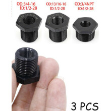 3PCS 1/2-28 to 3/4-16