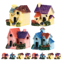 12St Miniatuurhuisjes Van Resin Voor Tuindecoratie En Terrarium