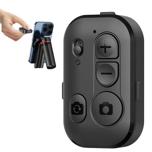 Wireless Camera Shutter Remote Control Wireless Recording Function Shutter for Selfies Photo/Video Recording