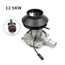 (12V-5KM) Blower Motor Big Leaf Assembly Combustion Air Fan For Eberspacher D4 5KW 12V/24V