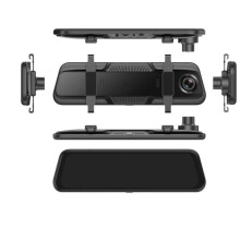 (64G memory) 10" HD 1080P Dual Lens Car DVR Dash Cam Video Camera Recorder Rearview Mirror
