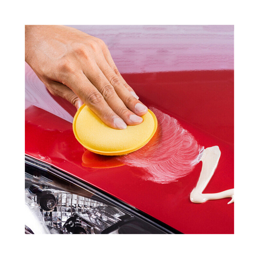 12Pcs Car Waxing Polishing Foam Sponge Applicator Cleaning Detailing Pads 413590185512