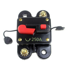 (250A) 60-250A AMP Car Circuit Breaker Fuse Reset Waterproof 12V-48V DC Car Boat Auto