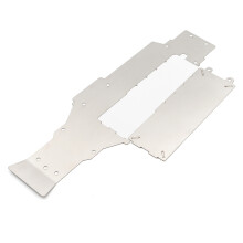 (For XV01) Stainless Steel Chassis Protector Plate for Tamiya XV-01 XV-02 1/10 RC Car