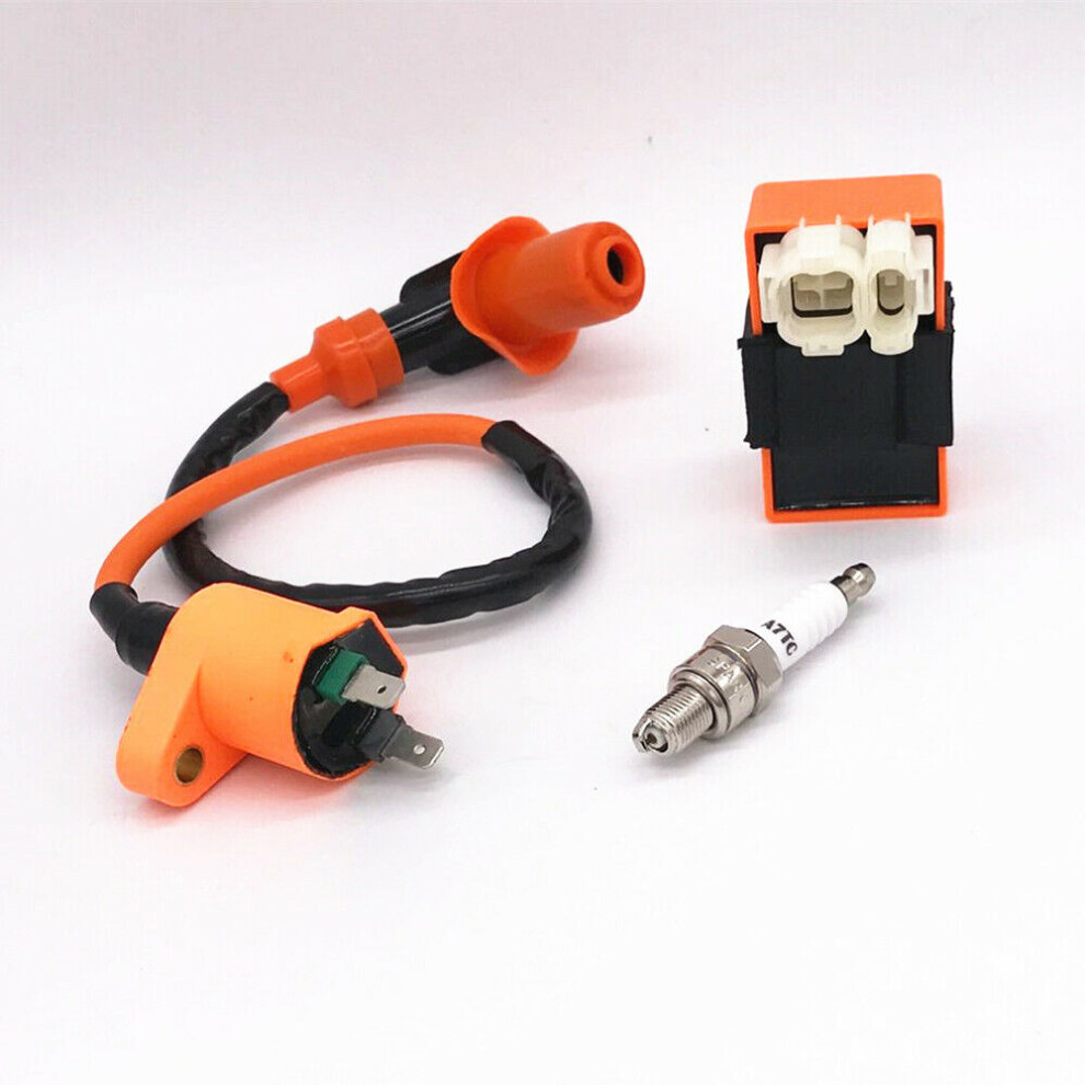Racing Ignition Coil Spark Plug Cdi For Gy6 Scooter Atv Taotao 50Cc 125Cc 150Cc 110691632142