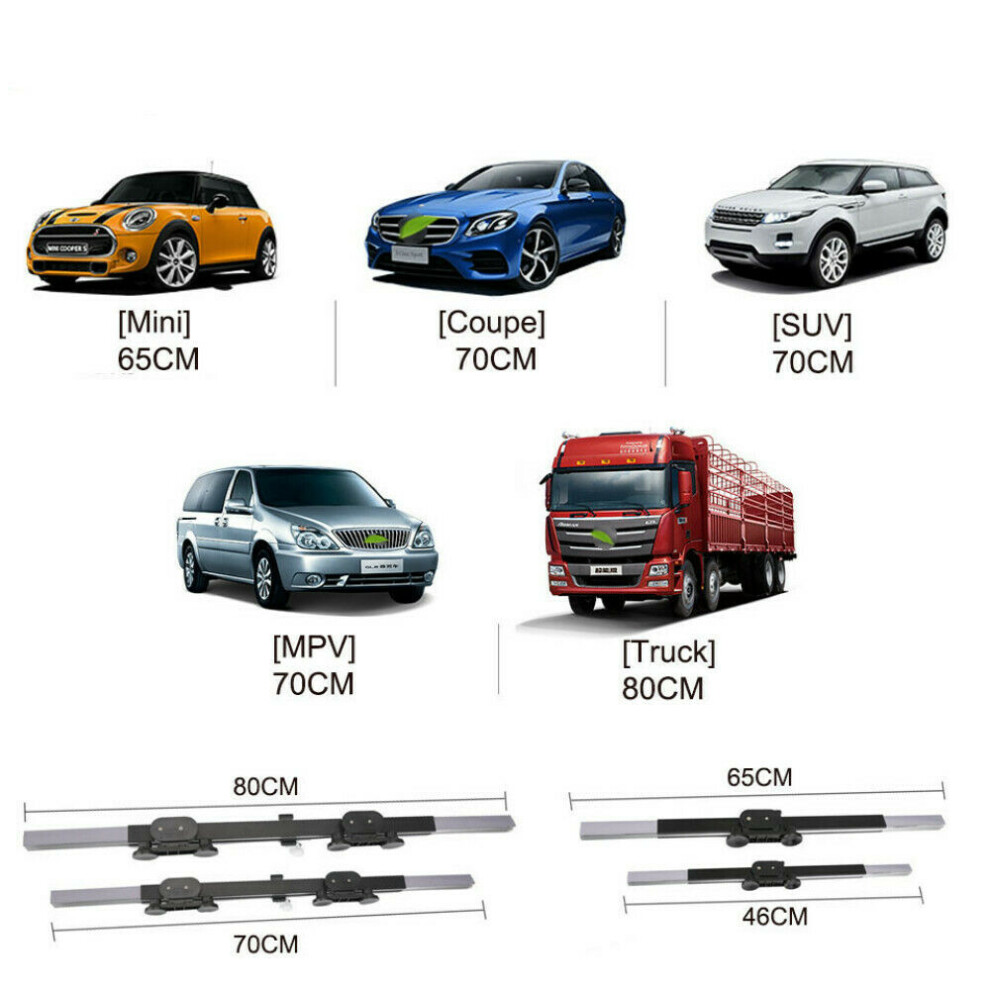 (80Cm) Retractable Auto Car Curtain Front Window Shade Windshield Sun Shade Protection 110691632807