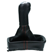 5 Speed Gear Shift Knob Stick Gaiter Frame for VOLKSWAGEN VW POLO MK4 9N