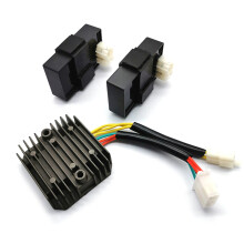2PCS CDI Unit for Honda XL600 V Transalp MS8/XRV 650 Africa Twin with 1 Regulator