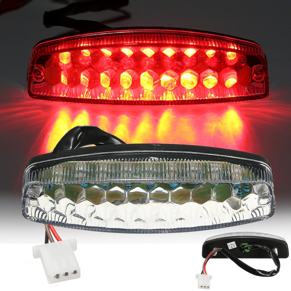 Atv 18 Led Rear Tail Brake For 50 70 110 125Cc Quad Taotao Nst Sunl Light 110691634887