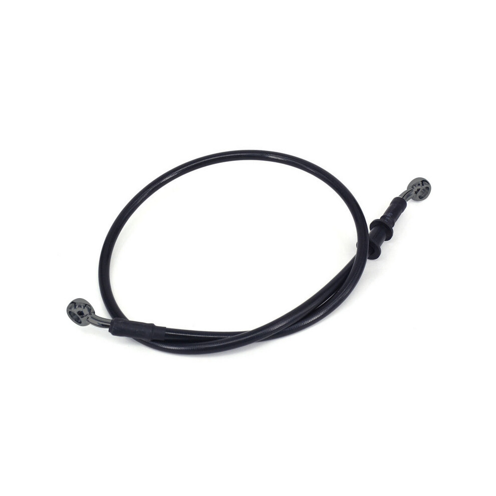 (, 60Cm) Braided Brake Clutch Oil Hoses Lines Pipes Cables 500Mm-1200Mm Motorcycle Black 110691633590
