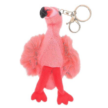 2026 Flamingo Plush Keyring Accessory for Decoration Watermelon Red Soft Toy