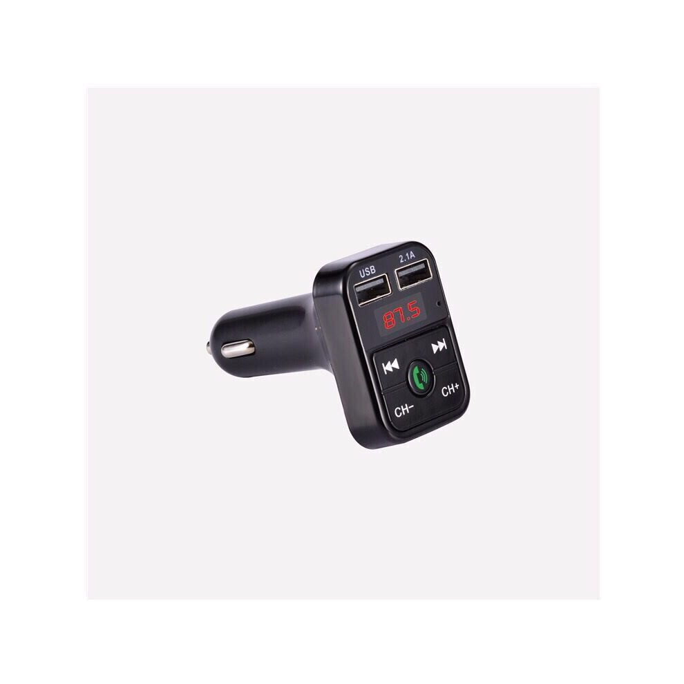 Bluetooth Wireless Car Kit Handfree Lcd Fm Transmitter Dual Usb Car Charger 2.1A Mp3 Music Disk Aux Player 110691639844