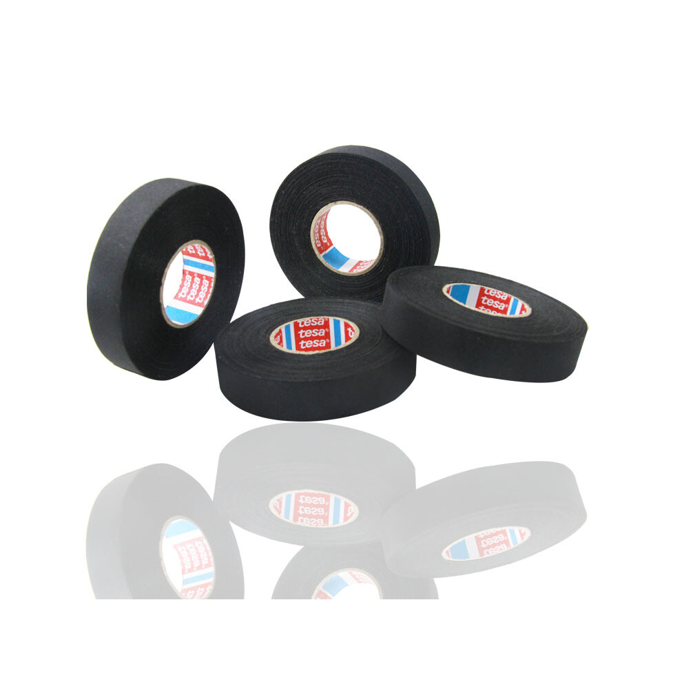 4Pcs 19Mmx 15M Adhesive Cloth Fabric Tape Cable Loom Wiring Harness For Car Auto 110691639851