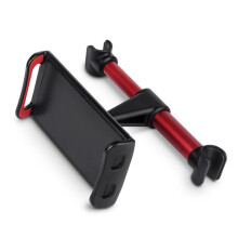(black) Car Rear Cushion Phone Holder Tablet Car Stand Rear Seat Headrest Mounting Bracket For Phone Tablet 4-11 inch
