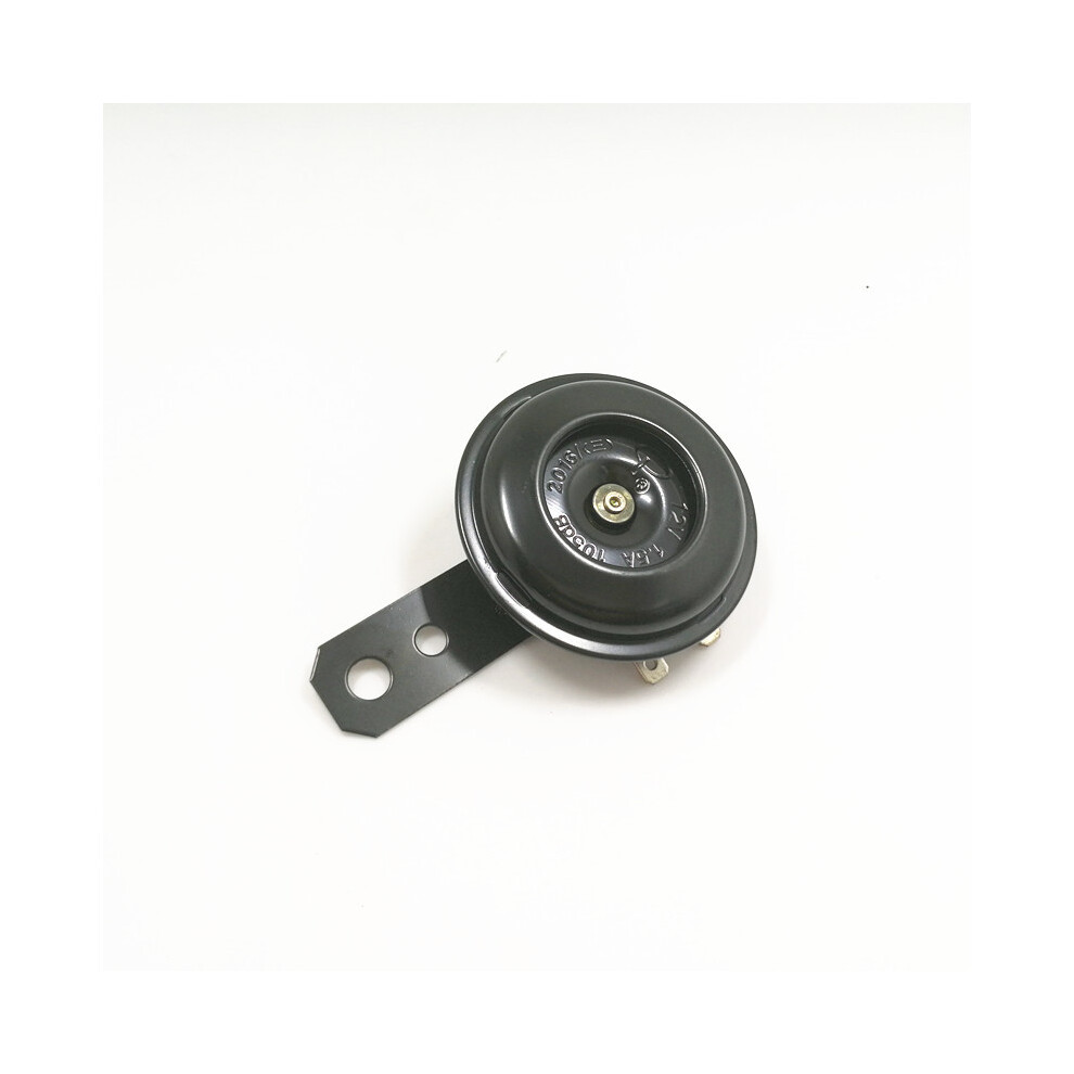 Universal Motorcycle Electric Horn Kit 12V 1.5A 105db Waterproof Round Loud Horn Speakers For Scooter Moped Dirt Bike