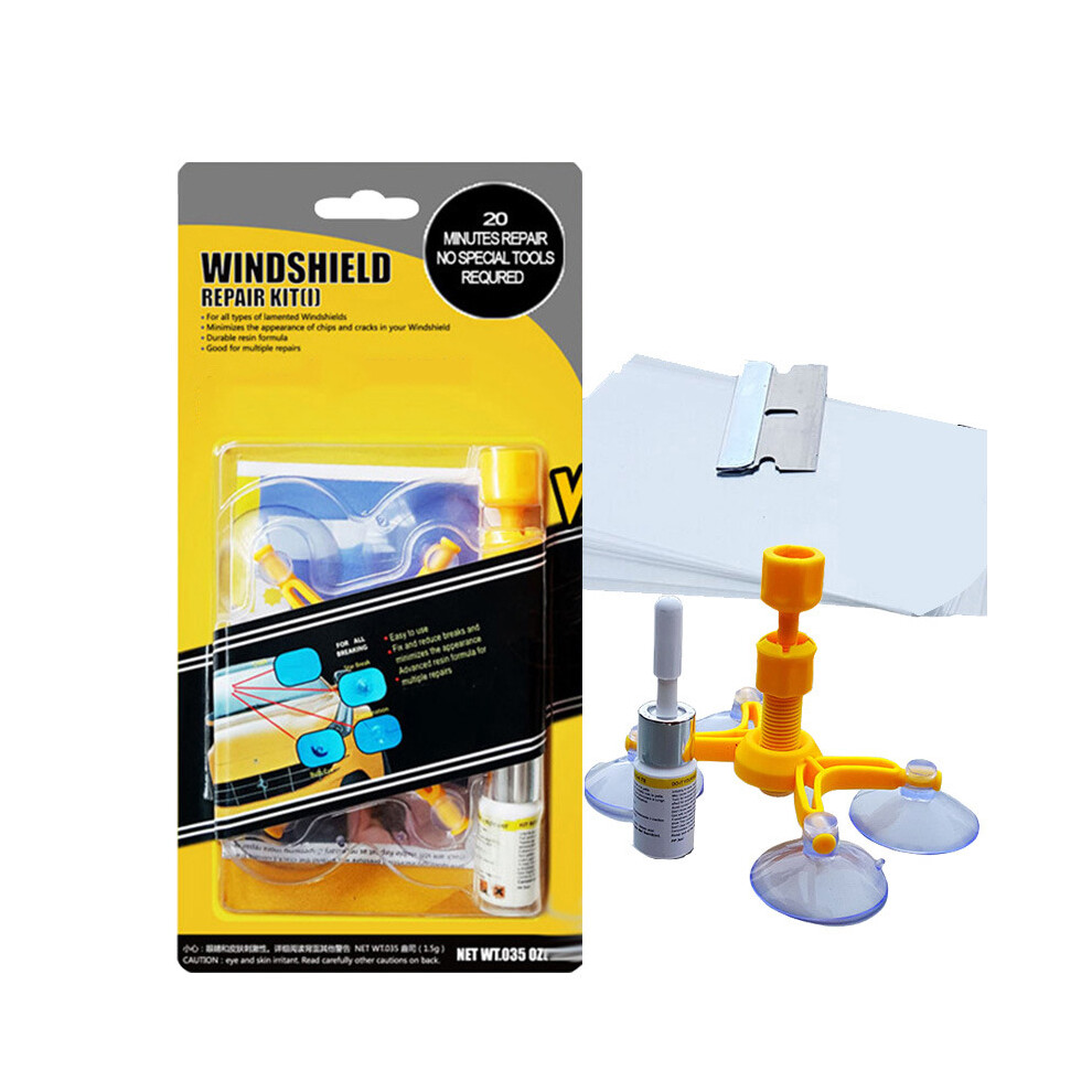 Car Styling Windshield Repair Kit Car Window Glass Scratch Crack Restore Repair Tool Car Window Screen Polishing Polishing 110691641045