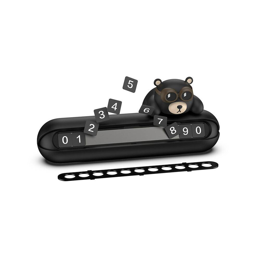 3D Cartoon Parking Sign Temporary Parking Sign Phone Number Sign 110691641861