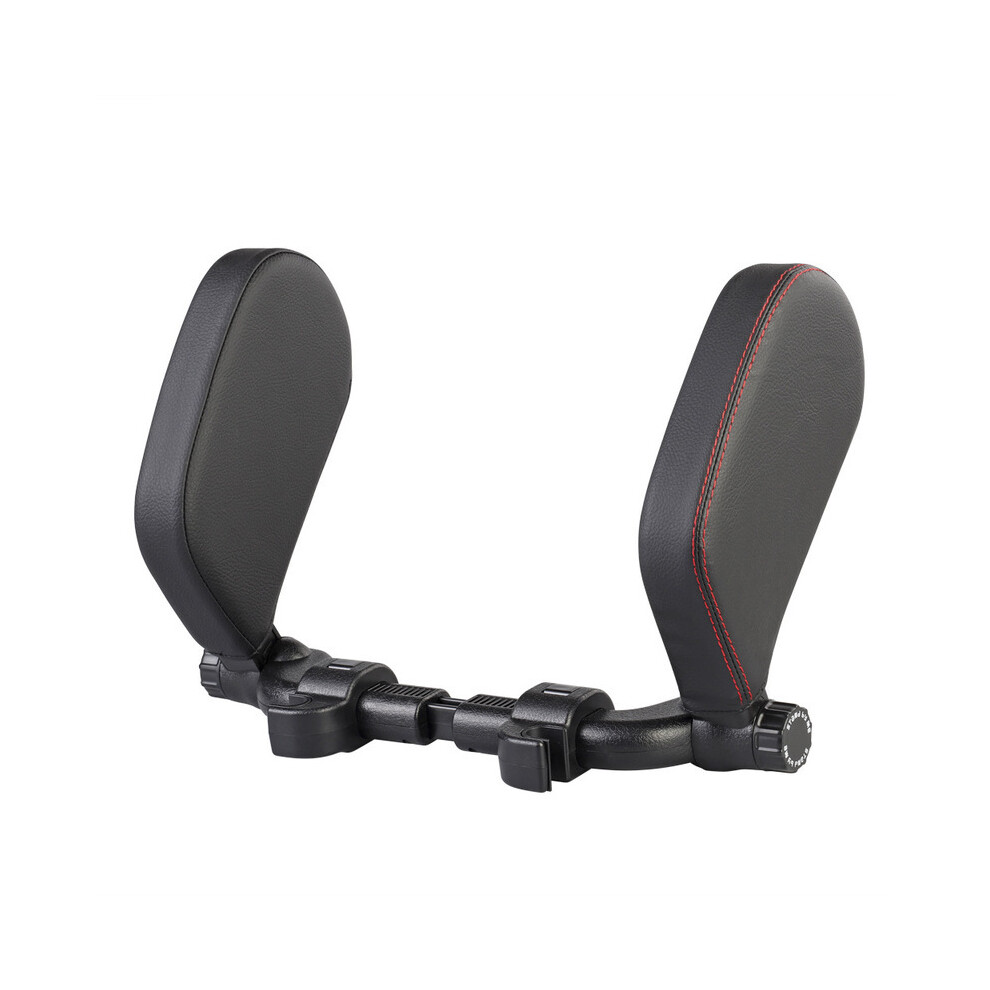( Line) Car Headrest Neck Pillow Head Prop Seat Rest Nap Side Cushion Pad Travel Black/Red 110691641403