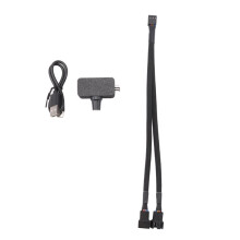PWM Speed Controller 4Pin PWM Fan Governor PWM Governor USB TYPE-C Power Supply DIY Watercooling Cooler Option B