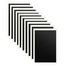 Papel de Marcado para Grabado LáSer, 10 Piezas de Papel de Color LáSer para Grabador LáSer, Negro de 15,4X10,6 Pulgadas para CeráMica de Vidrio