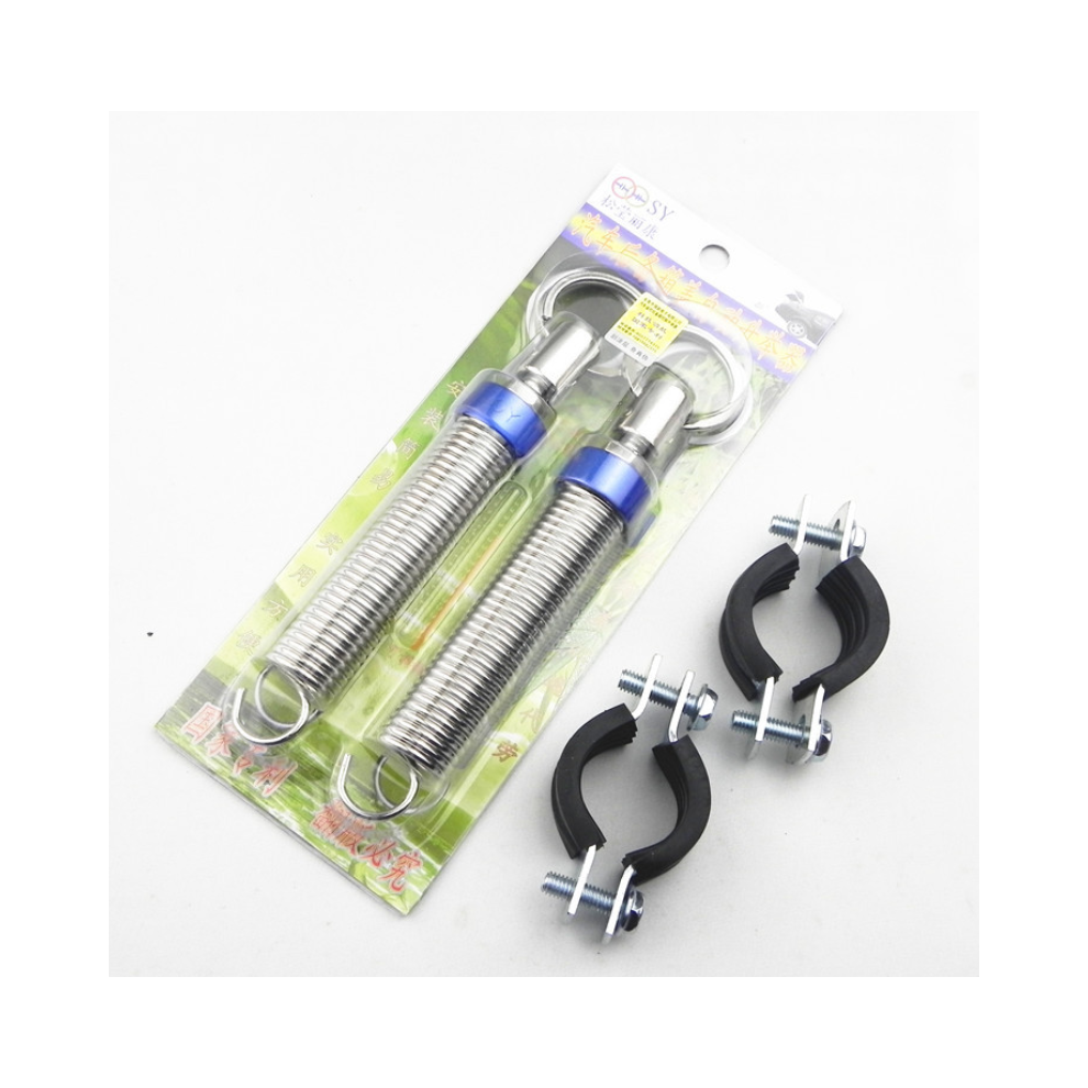 2Pcs Adjustable Automatic Car Trunk Boot Lid Remote Opeing Lifting Metal Spring Device Blue 110691647542