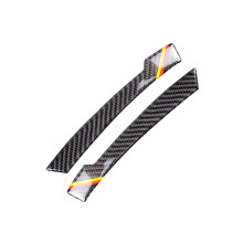 (4#) Carbon Fiber Universal Car Rearview Side Mirror Protector Anti-Rub Trim Sticker For Benz ABCE-Class GLK GLE GLS GLA CLA