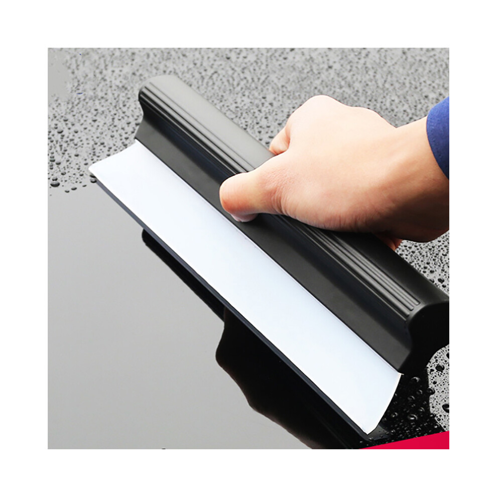 Car Wash Windshield Wiper Soft Silicone Drying Scraper Cleaning Detail Brush 110691647610