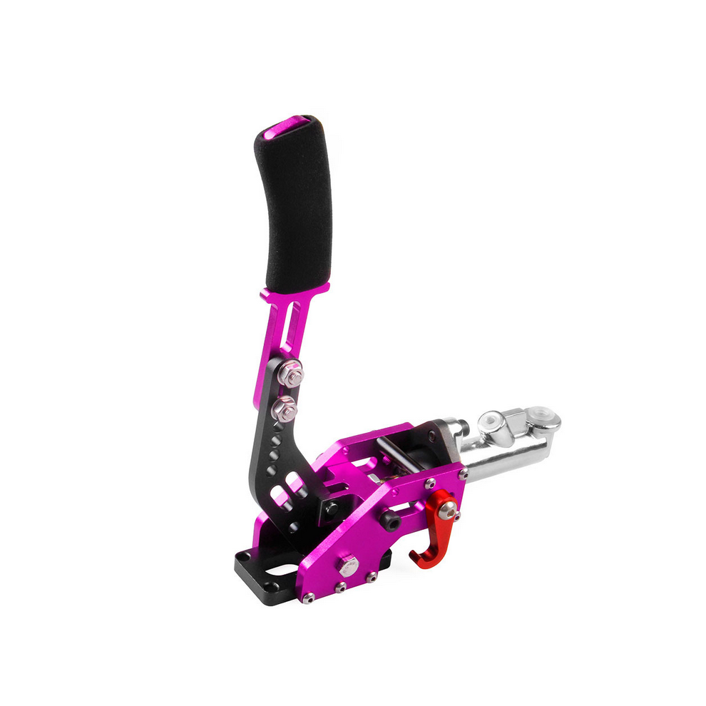 (Purple) Car Drifting Hydraulic Handbrake Auto Emergency Handle Hand Brake Aluminium Parking Lever Purple 413590196020