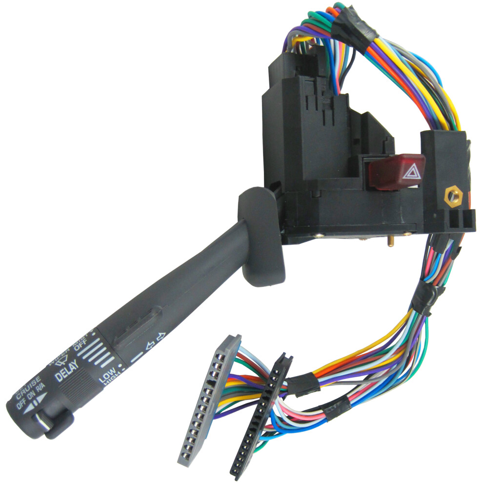 Windshield Wiper Arm Turn Signal Lever Switch With Cruise Control For Chevy Gmc 26100985 Dark/Gray 110691648495