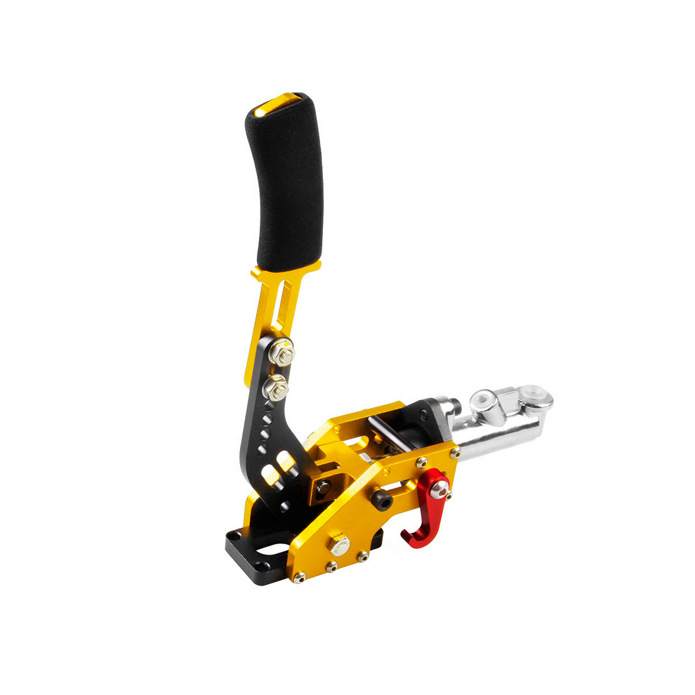 (Gold) Car Drifting Hydraulic Handbrake Auto Emergency Handle Hand Brake Aluminium Parking Lever Gold 413590196013