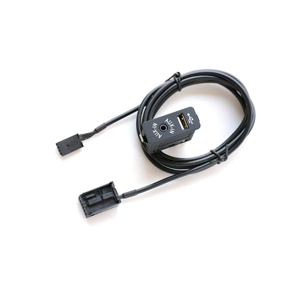 Car Dash Audio 12Pin Cable Adapter Aux Usb For Bmw E39 E53 X5 Z4 E83 E85 E86 X3 110691649928
