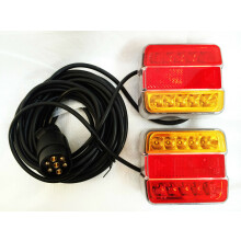 Magnetic LED trailer towing light