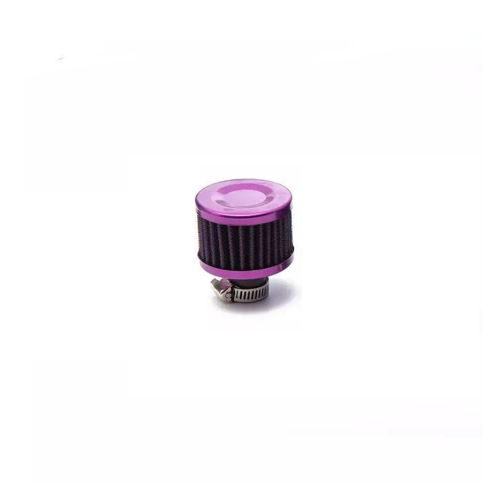 (Purple) 5Pcs Universal 12Mm Car Cold Air Intake Filter Mushroom Head Filter Purple 110691644565