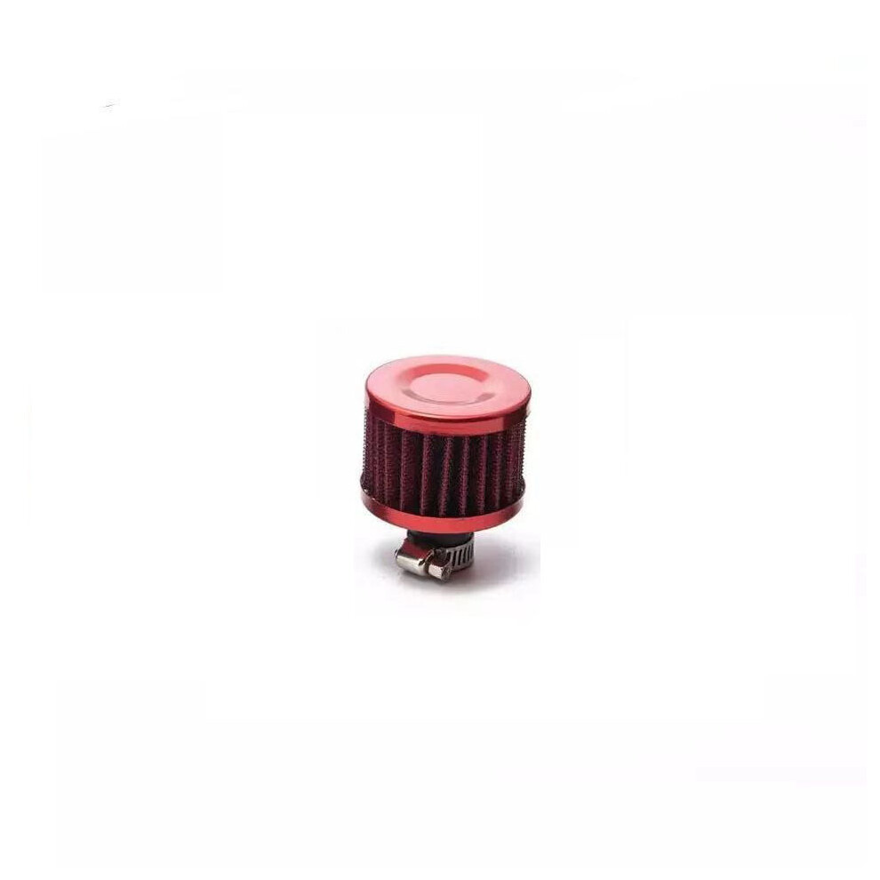 (Red) 5Pcs Universal 12Mm Car Cold Air Intake Filter Mushroom Head Filter Red 110691644534