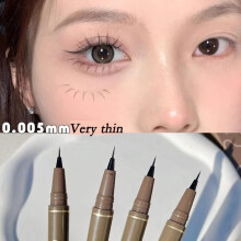 (Matches the image) Waterproof Liquid Eyebrow Easy To Color Sweat-proof Eyebrow Pen 0.005MM Ultra Thin Head Eye Makeup Cosmetic