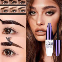 (Matches the image) Semi-Permanent Eyebrow Tattoo Gel Paste with Easy Peel-Off Formula for Lasting Waterproof Effect
