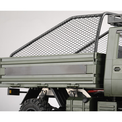(Silver) Anti-Scratch Plate Upgrade Metal Board for Lambda Tech Full Scale P06 Unimog 2